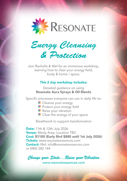 ENERGY CLEANSING & PROTECTION 2 DAY WORKSHOP - EARLYBIRD TICKET